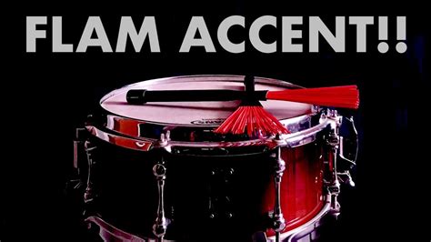 Flam Accent Lesson🥁 Youtube