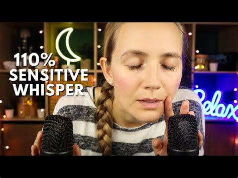 Asmr Overly Sensitive Whispering Right In Your Ears