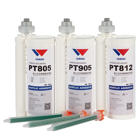 Two Component Acrylic Mma Adhesive Pt805 For Trim Parts Bonding