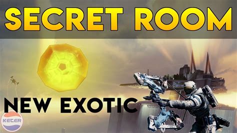Destiny 2 New Secret Tower Room Exotic Bow Shadowkeep Secrets Youtube