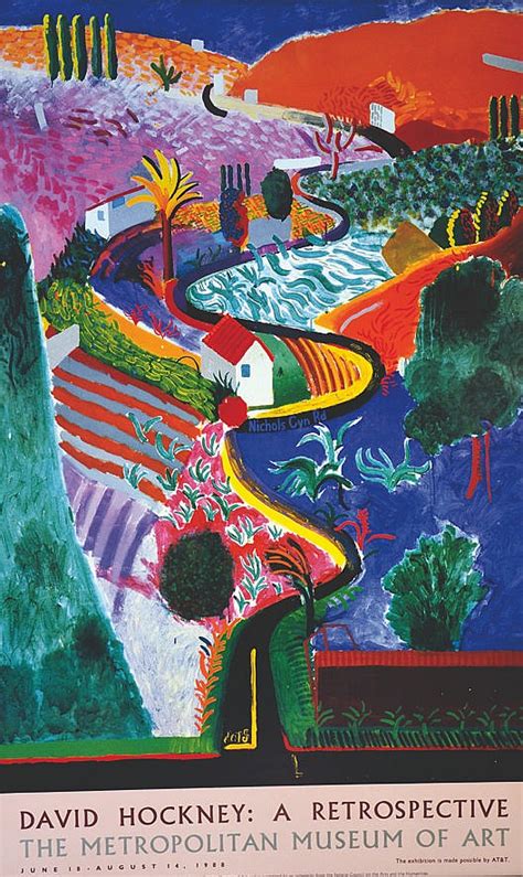 David Hockney A Retrospective Nichols Canyon