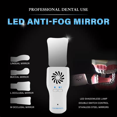 Dental Mirror Set Fog Free Automatic Anti Fog Dental Mirror Orthodontic