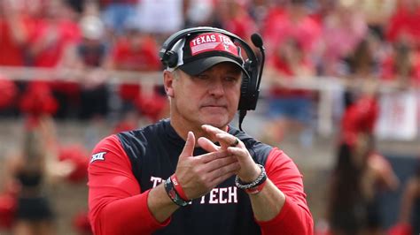 Texas Tech Football Coach Joey Mcguire Discusses The Home Win Over West