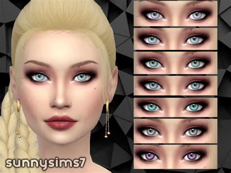 Sims 4 Custom Content Eye Color Locednice