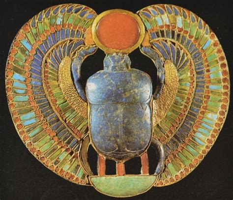 Egyptian Scarab Necklace Fortymile Gold Workshop