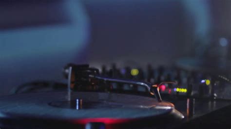 A Female Dj Scratching On Turntables Stock Footage Sbv 313354735