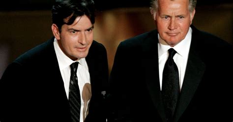 Charlie Sheen Martin Sheen Will Play My Dad On Anger Management Cbs News