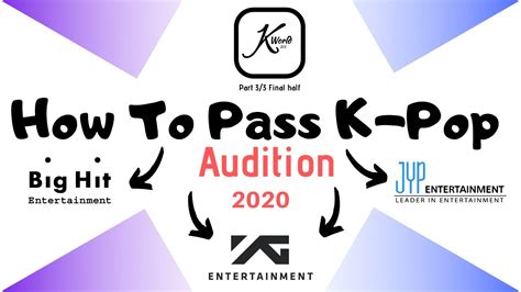 Www.patreon.com/luvieirene for more specific information about this program, you. How To Pass Kpop Audition | Final Part 3/3 | Meant for ...