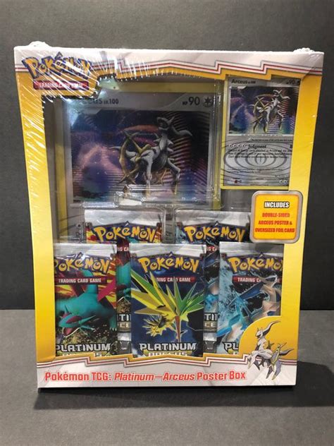 Pokémon Tcg Platinum Arceus Poster Box Catawiki