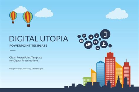 Digital Utopia Powerpoint Template By Jafardesigns On Envato Elements