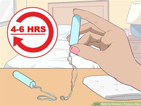 How To Choose A Tampon Size 9 Steps With Pictures Wikihow