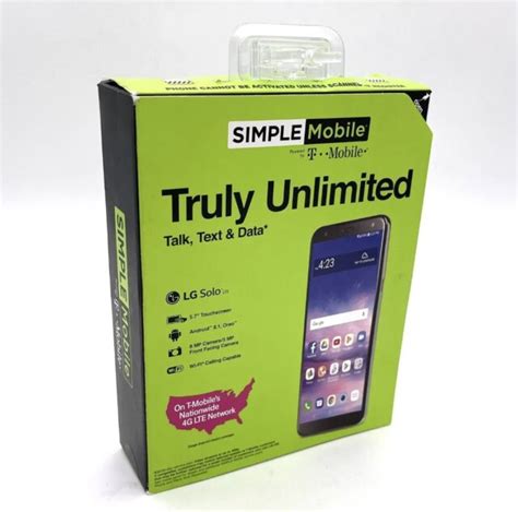 Straight Talk Lg Solo L423dl Prepaid Smartphone For Sale Online Ebay