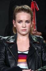 Britt Robertson At For The People Tv Show Panel At Tca Winter Press