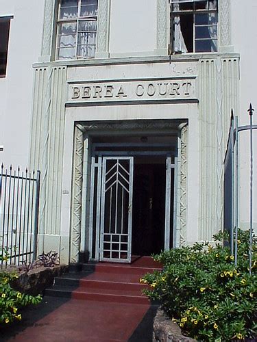 Art Deco Buildings Berea Court Durban
