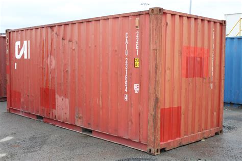 20ft Used Shipping Containers 20ft S2 Doors £249500 20ft To 30ft