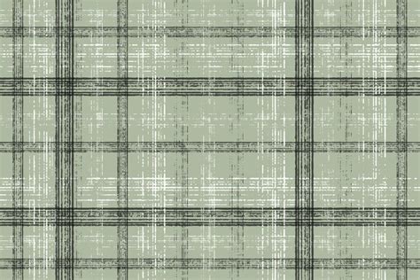 Watercolor Sage Green Line Plaid Repeat Seamless Pattern Background