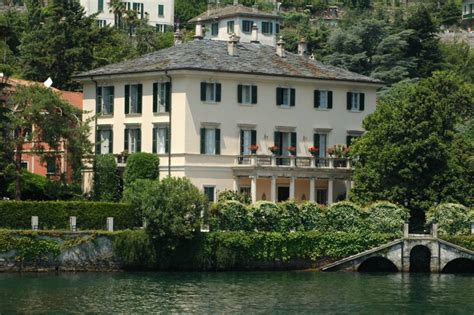 The Incredible George Clooneys Lake Como Mansion Interior Design Giants