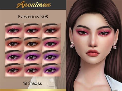 The Sims Resource Eyeshadow N08