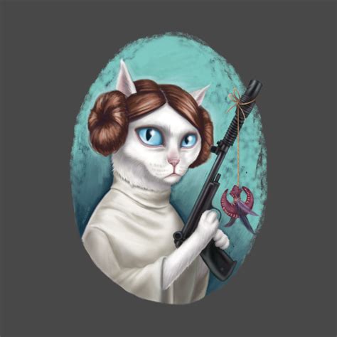 Princess Leia Cat Princess Leia T Shirt Teepublic