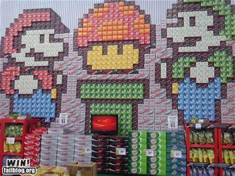 15 Awesome Pixel Art Soda Displays Neatorama
