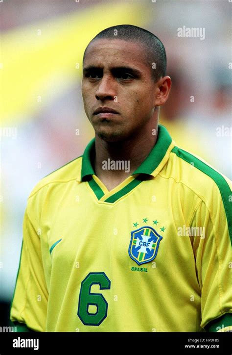 Roberto Carlos Brazil And Real Madrid 18 June 1997 Stock Photo Alamy