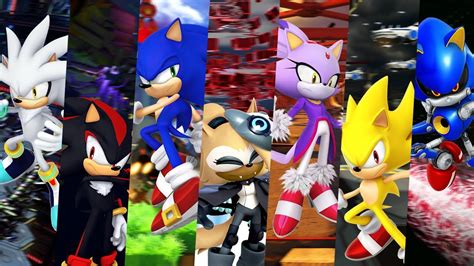 Sonic Forces Sonic And The Resistance Vs Harder Bosses Youtube