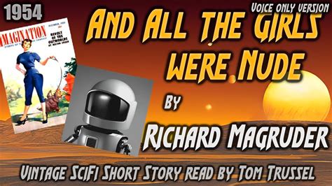 And All The Girls Were Nude By Richard Magruder Vintage SciFi Short