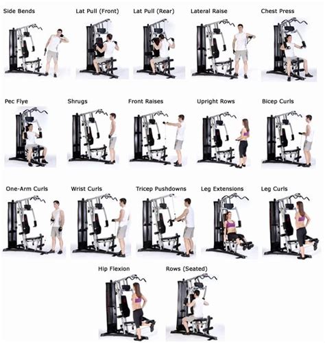 Comprehensive Marcy Home Gym Workouts Marcy Platinum Home Gym Workout