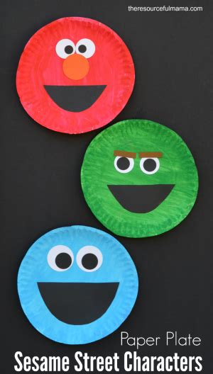 Papercraft Sesame Street