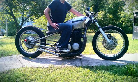 1977 Sick Honda Chopped And Stretched Bobber Rat Rod 1