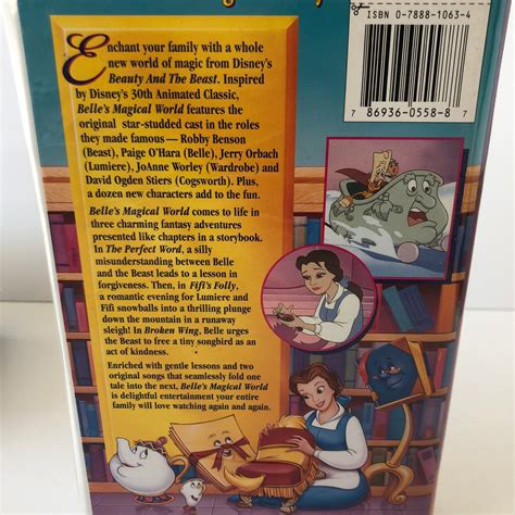 Walt Disneys Belles Magical World VHS 1998 Vintage - Etsy Ireland
