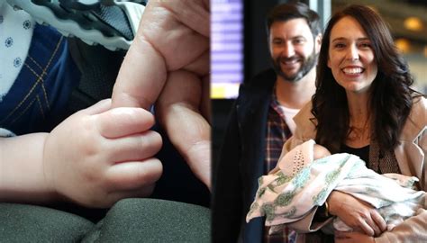 The new zealand prime minister and her partner, clarke gayford, introduce their newborn to the media and announce her name: Neve Te Aroha Ardern Gayford starts crawling | Newshub
