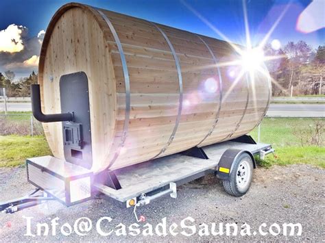 Slideshow Casadesauna Mobile Sauna Outdoor Sauna Barrel Sauna