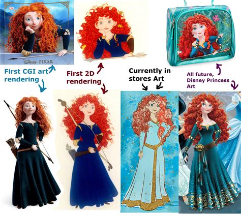 Merida Merchandise Timeline Disney Princess Photo