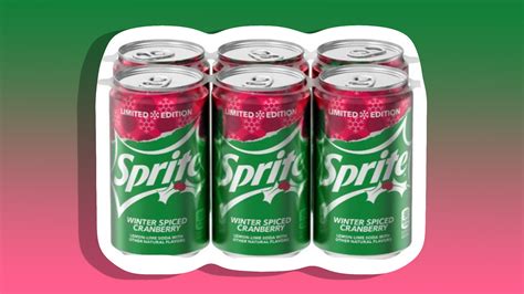Sprite Winter Spiced Cranberry Is Almost Here
