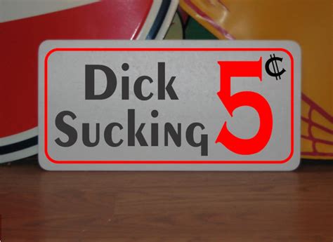 Dick Sucking 5 Cents Metal Sign Bdsm S M Decor Bedroom Etsy