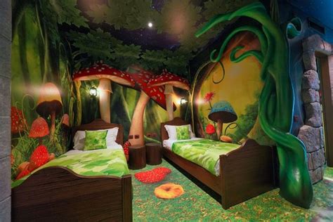 Enchanted Forest Themed Bedroom