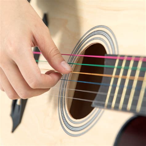 Unleashing The Spectrum The Impact Of Colored Guitar Strings On