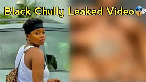 black chully viral video famous nigerian tiktoker leaked tape blackchilly scandal youtube