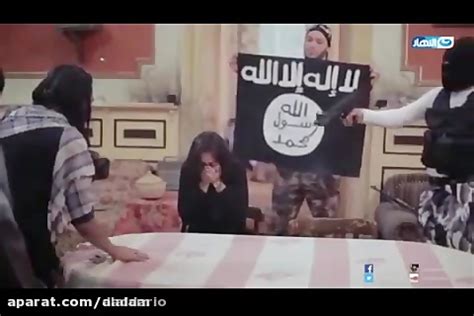 هنرپیشه زن مصری در دام دوربین مخفی داعش