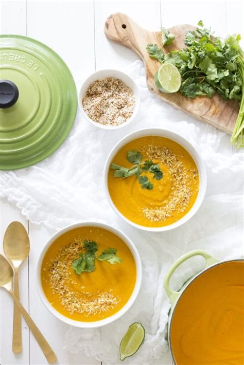 Curried Coconut Carrot Soup Freutcake