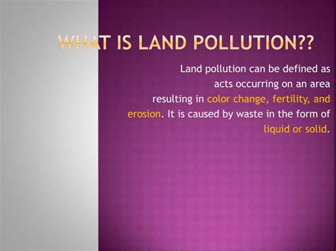 Ppt Land Pollution Powerpoint Presentation Free Download Id1620748