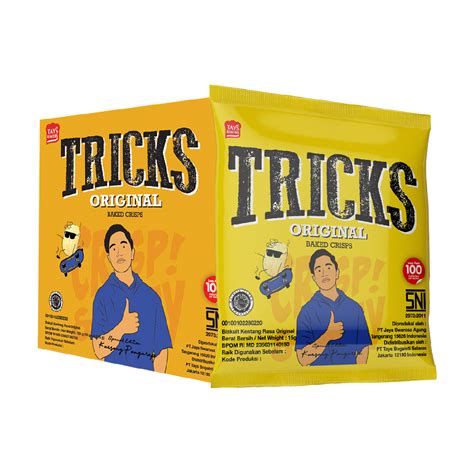 Tricks Crisps Original 10x15g Tays Bakers