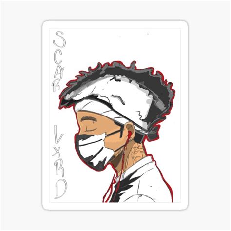 Scarlxrd Rapper Sticker For Sale By Wyathegman Redbubble