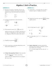 Springboard Algebra Answer Key Gustavogargiulo Free Scientific