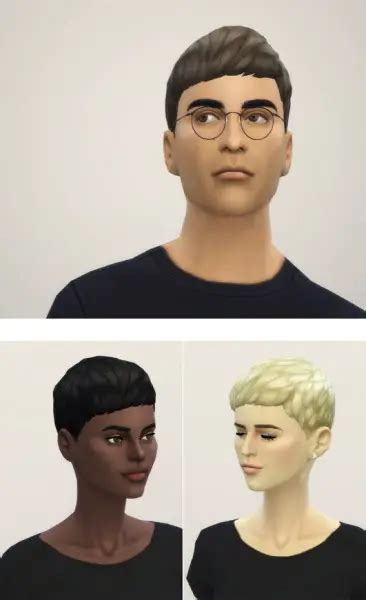 Sims 4 Male Hair Bangs