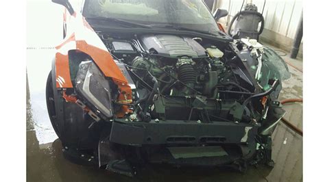 New 2019 Corvette Grand Sport Wrecked After Just 15 Miles