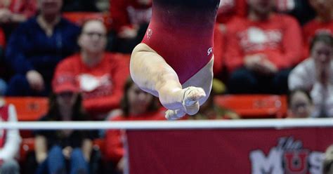 No 3 Utah Gymnastics Team Beats No 23 Arizona As Mykayla Skinner Skips Floor Exercise Due To A