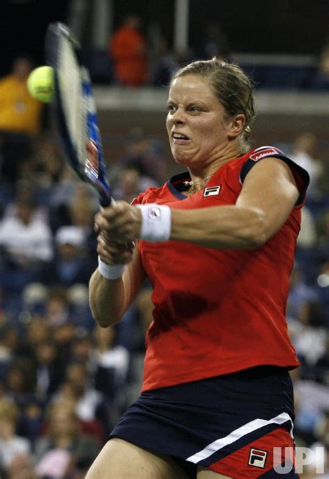 Photo Kim Clijsters And Caroline Wozniacki Meet In The Womens Singles