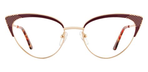 Adair Cat Eye Prescription Glasses Red Womens Eyeglasses Payne Glasses